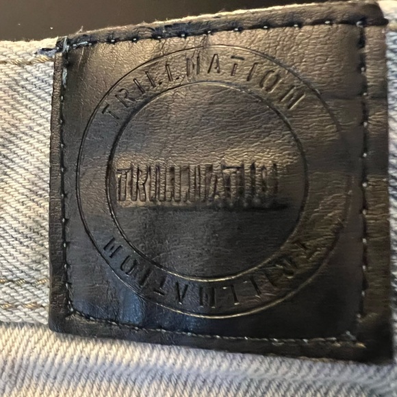 Trill Nation Distressed Skinny Jeans – Light Wash - Picture 13 of 14